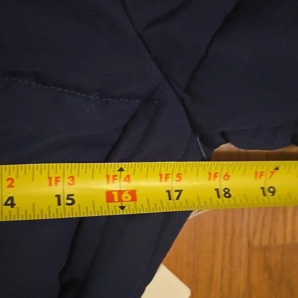 A.N.A BRAND WOMEN'S NAVY BLUE FAUX FUR HOODED WINTER COAT SIZE SMALL - Picture 13 of 16